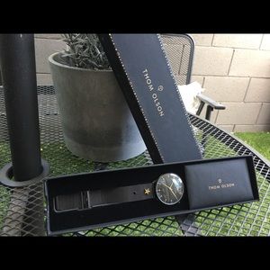 NWT Thom Olson watch with interchangeable charms